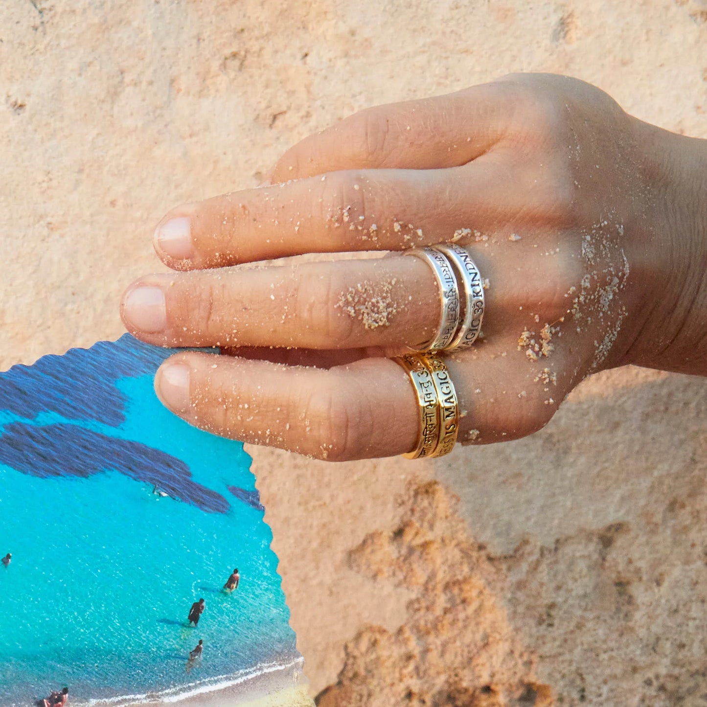 Cooler Mantra-Ring