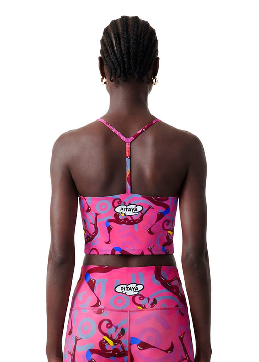 Print Crop Top - Perfect Jones