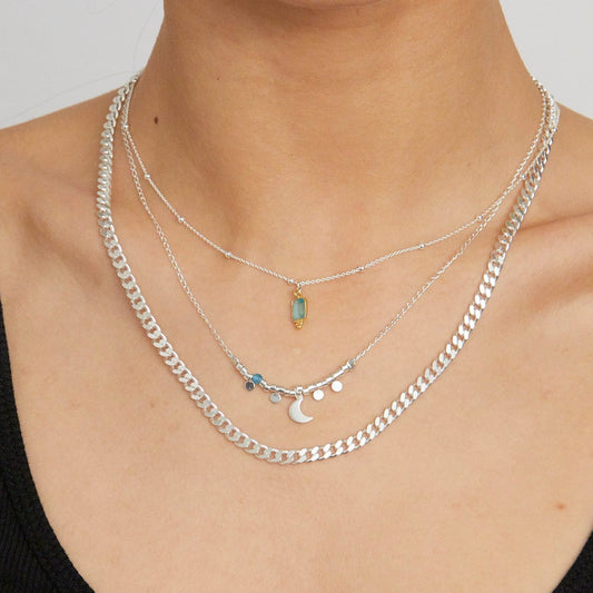 Kette Moon Motivation (silber)