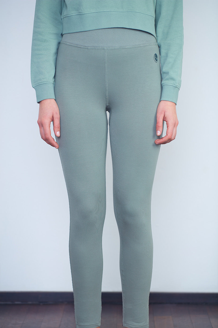 Weiche Yoga Leggings (agave)