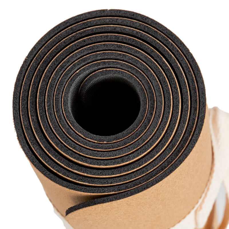 Yogamatten aus Kork im Starter Set mit 2 Yogablöcke Kork