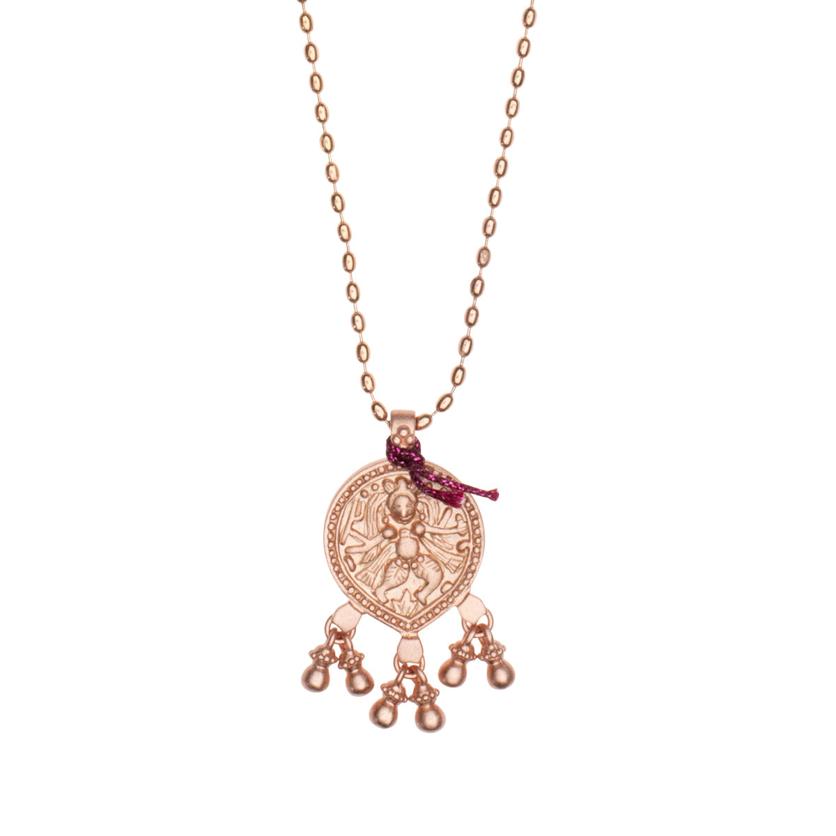 Dancing Shiva Kette (roségold)