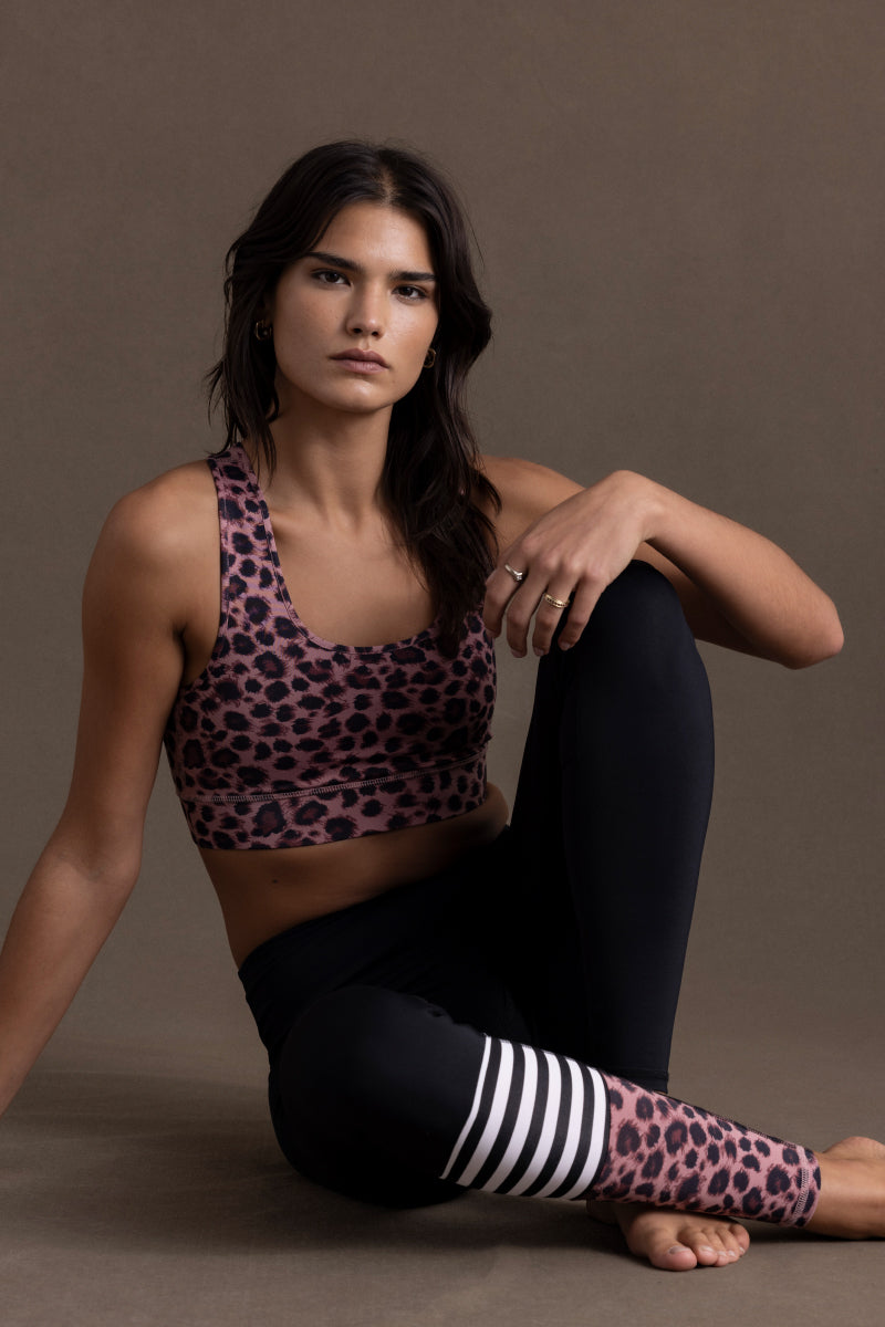 Surf Style Leggings (leo rosé)