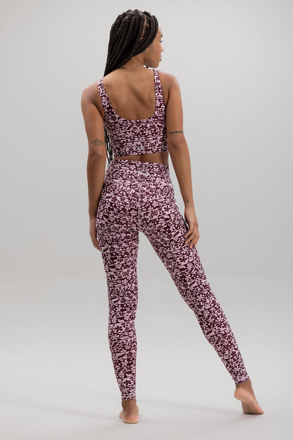 Leggings Flower Bordure