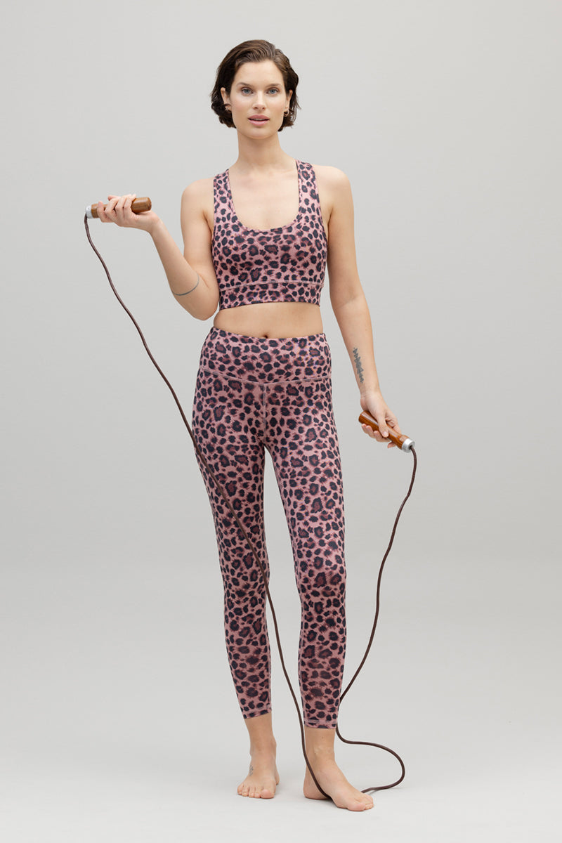Cropped Leggings (leo rosé)