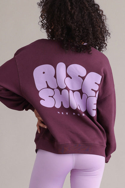 Sweatshirt Rise & Shine