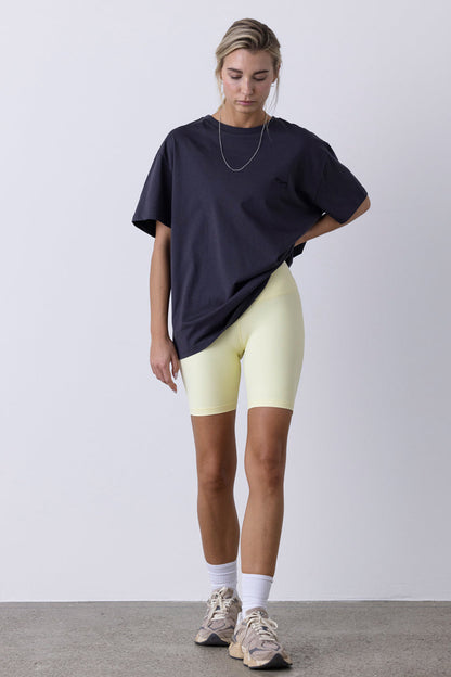 Biker Shorts - Pastel Yellow
