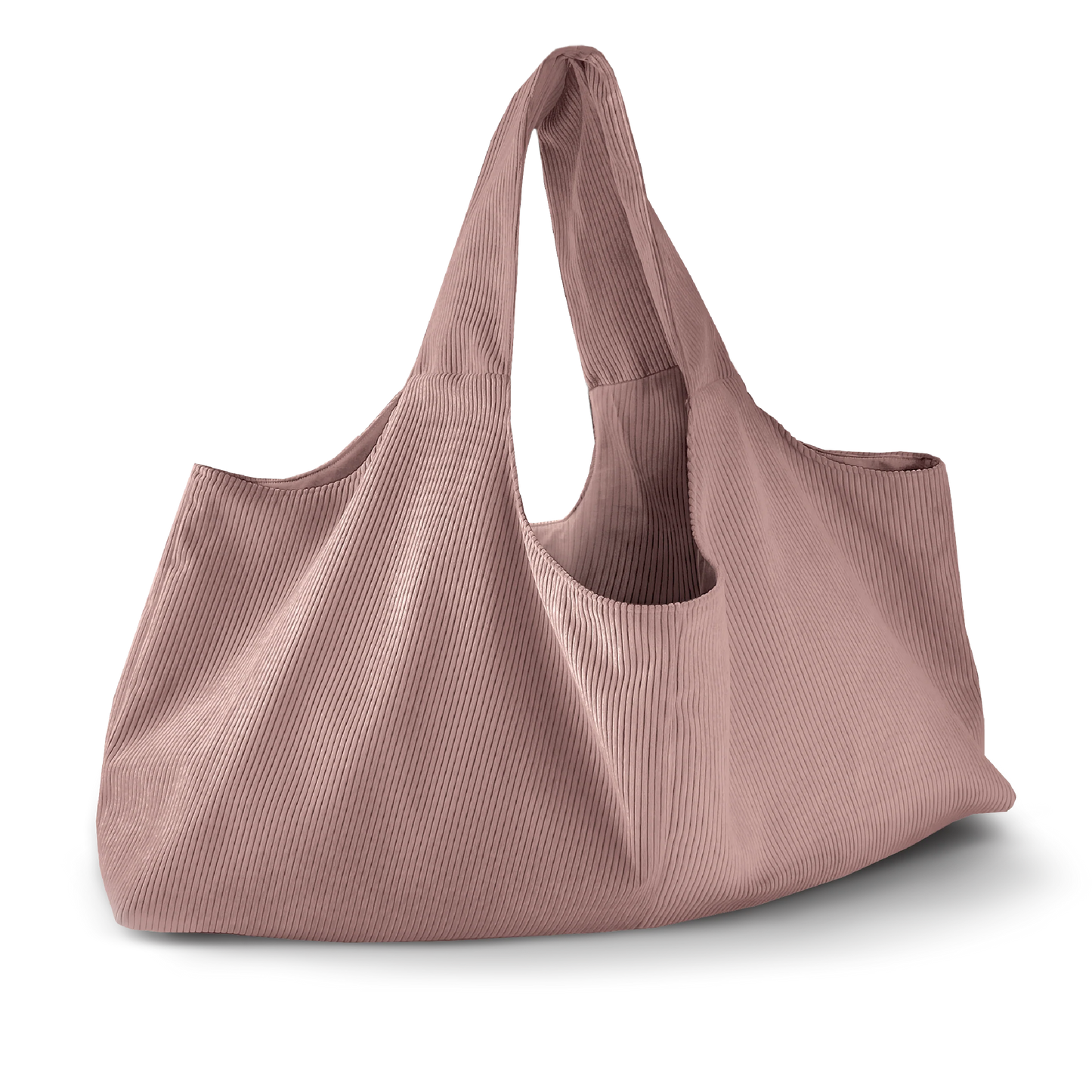 Yoga Big Bag aus Cord (blush)
