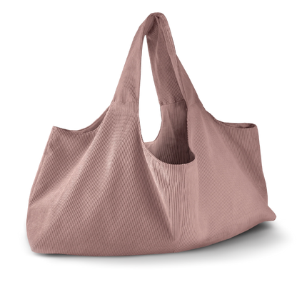 Yoga Big Bag aus Cord (blush)