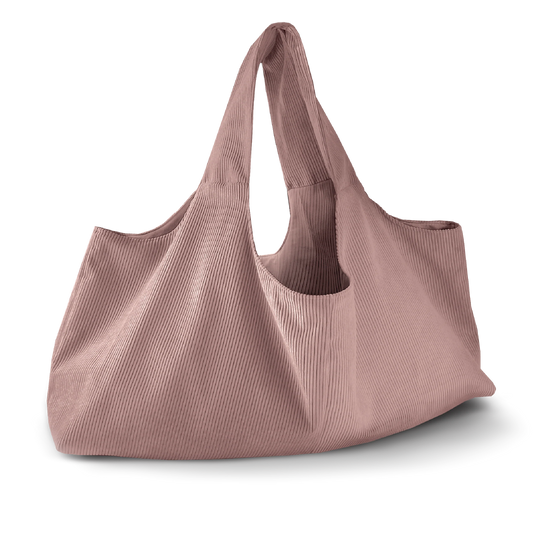 Yoga Big Bag aus Cord (blush)