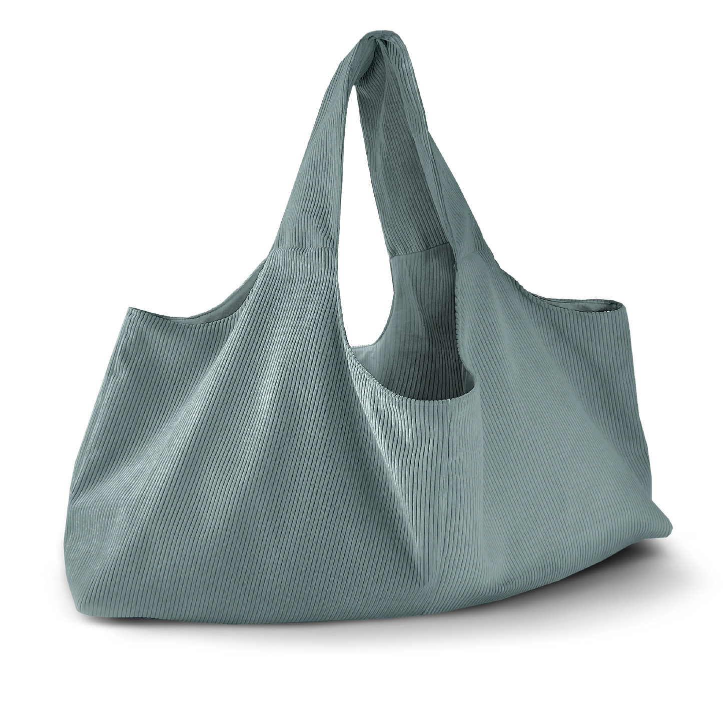 Yoga Big Bag aus Cord (aqua)