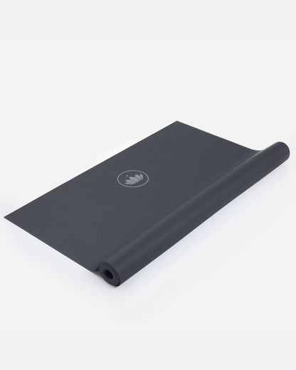 Graphite - Yogamatte Arise Travel halb gerollt | Lotuscrafts