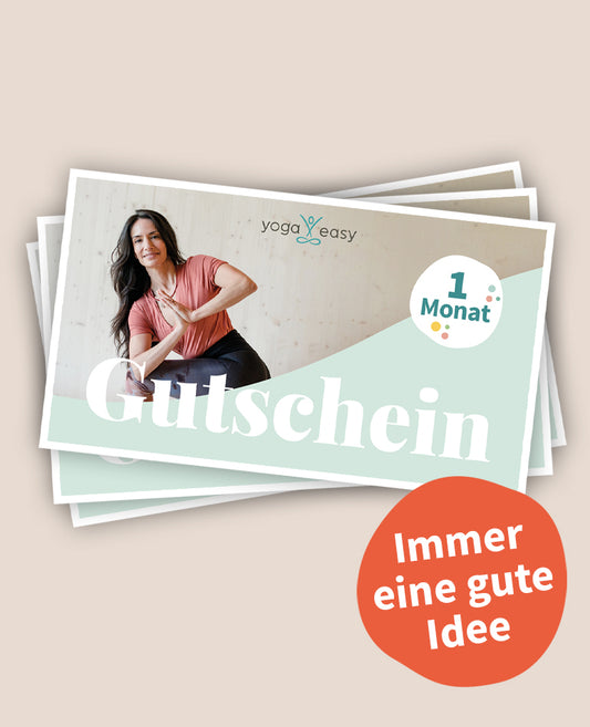 Gutschein für YogaEasy