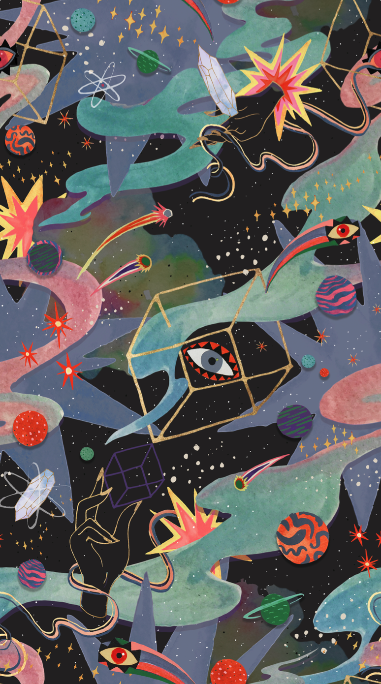 Print Hose - Door of the Cosmos