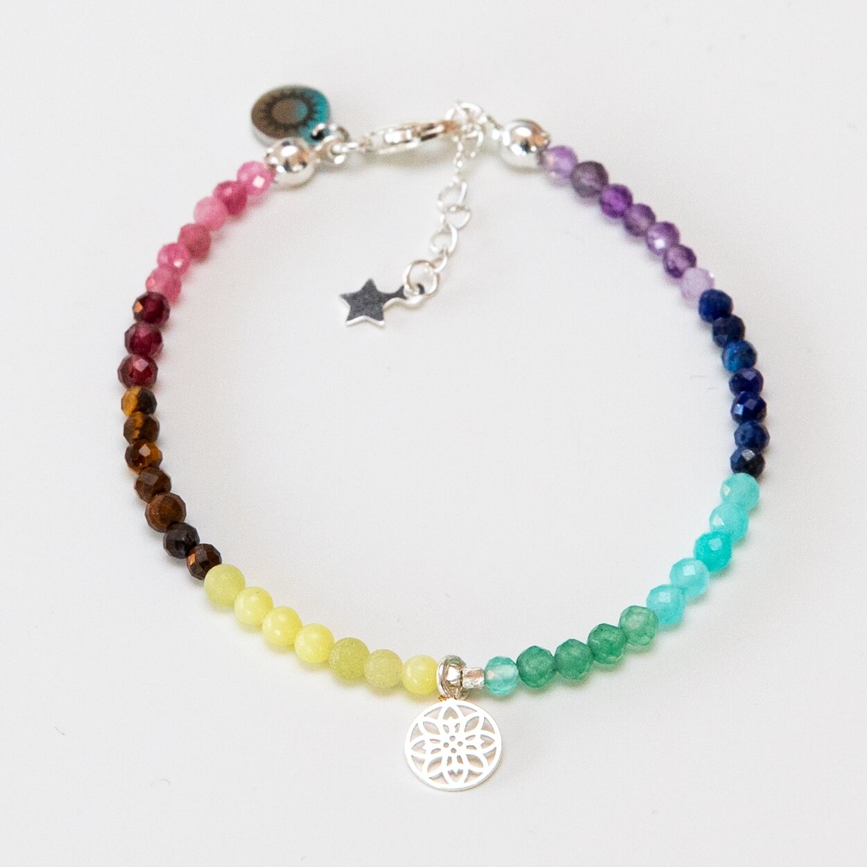 Chakra Armband (silber)