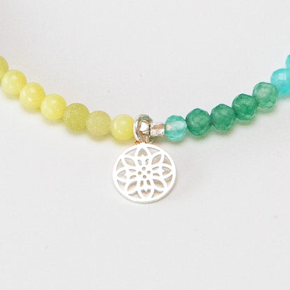 Chakra Armband (silber)