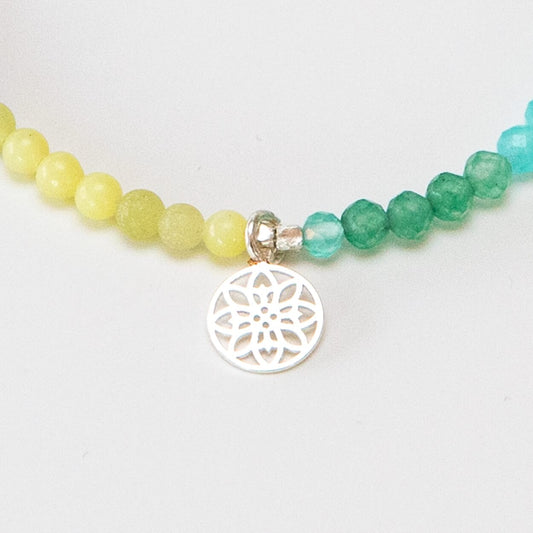 Chakra Armband (silber)