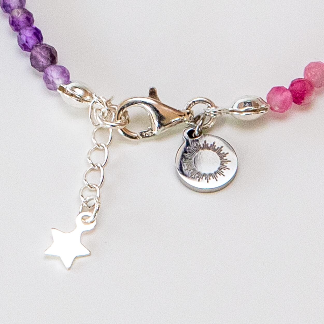 Chakra Armband (silber)