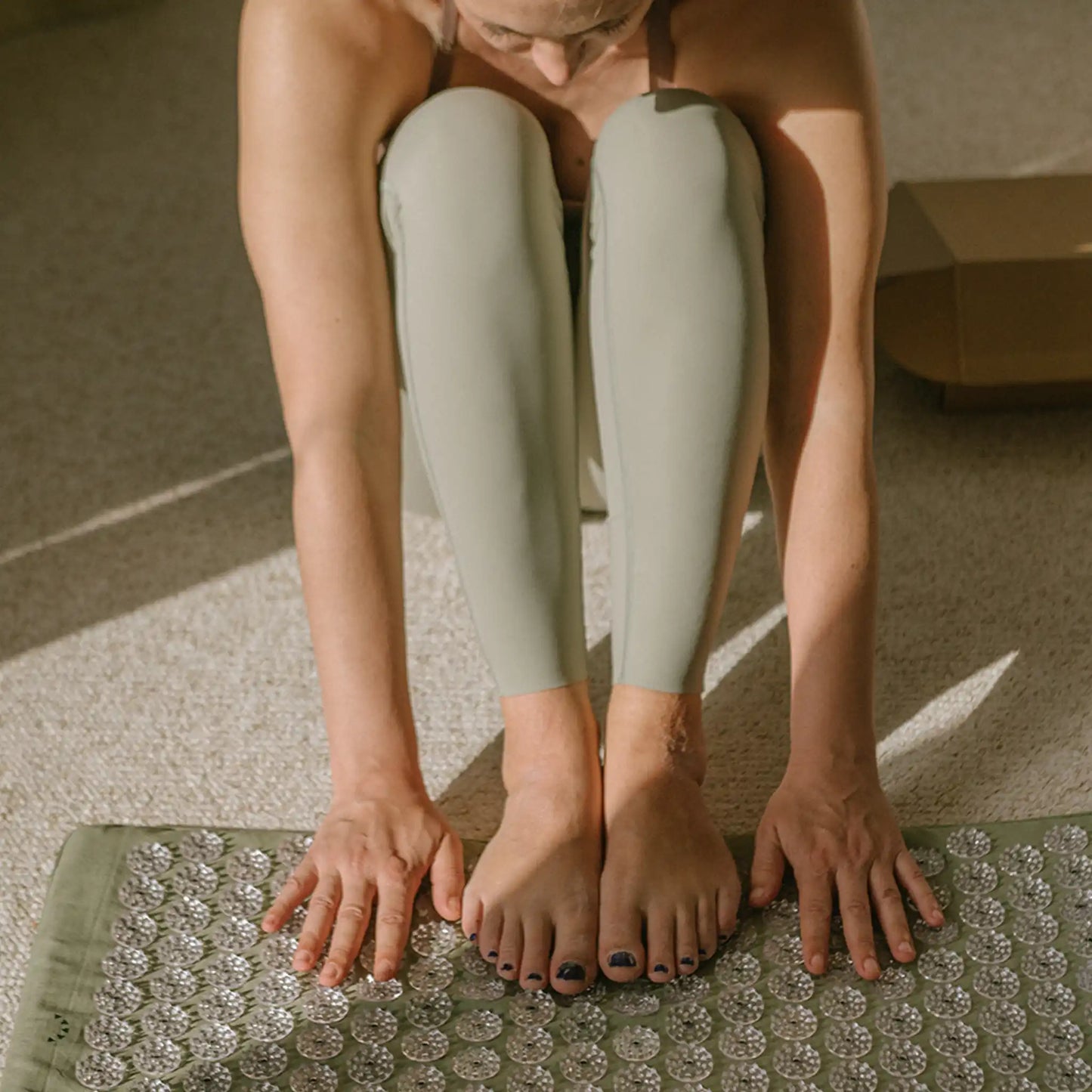 Premium Shakti Mat (salbeigrün) – mittlere Intensität