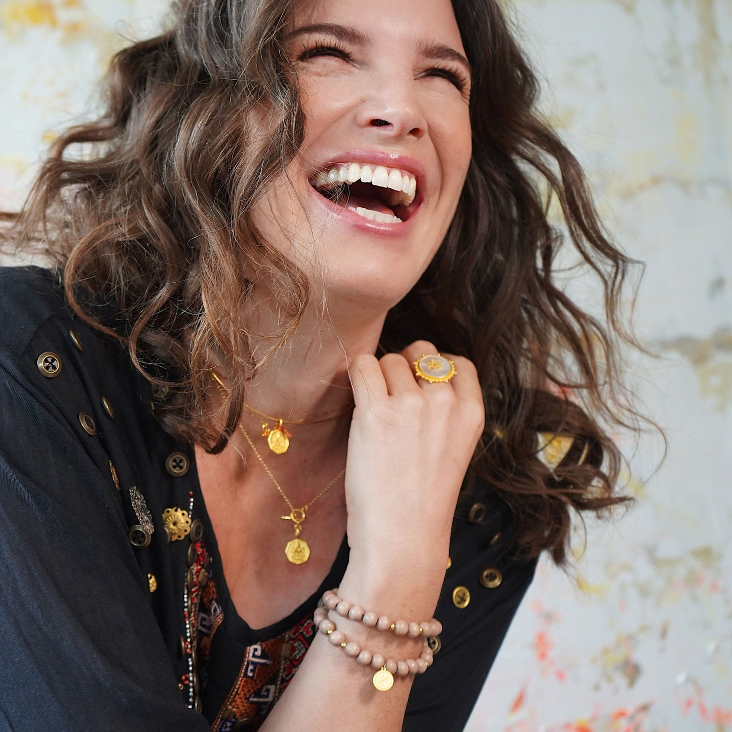 Wickelarmband "Yin Yang"