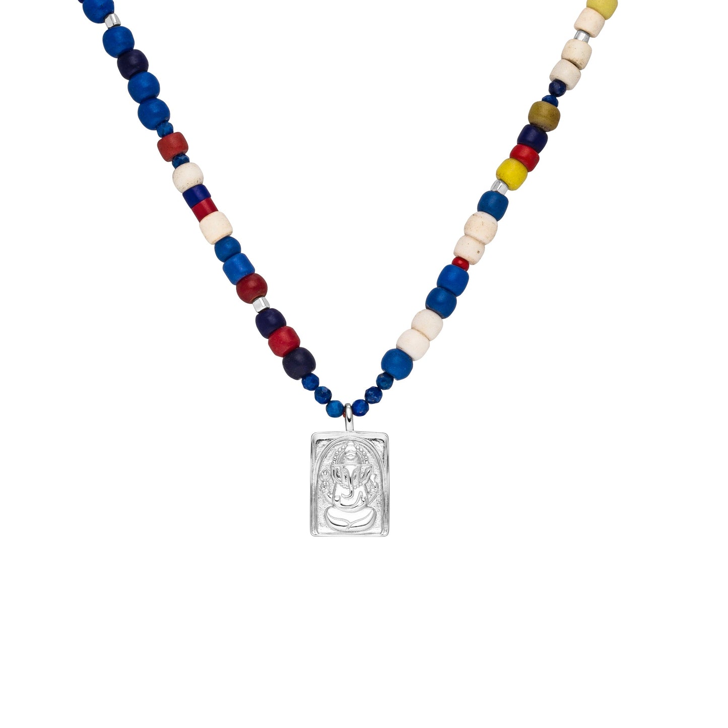 Ganesha Mantra Choker (silber)