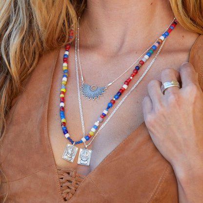 Ganesha Mantra Choker (silber)