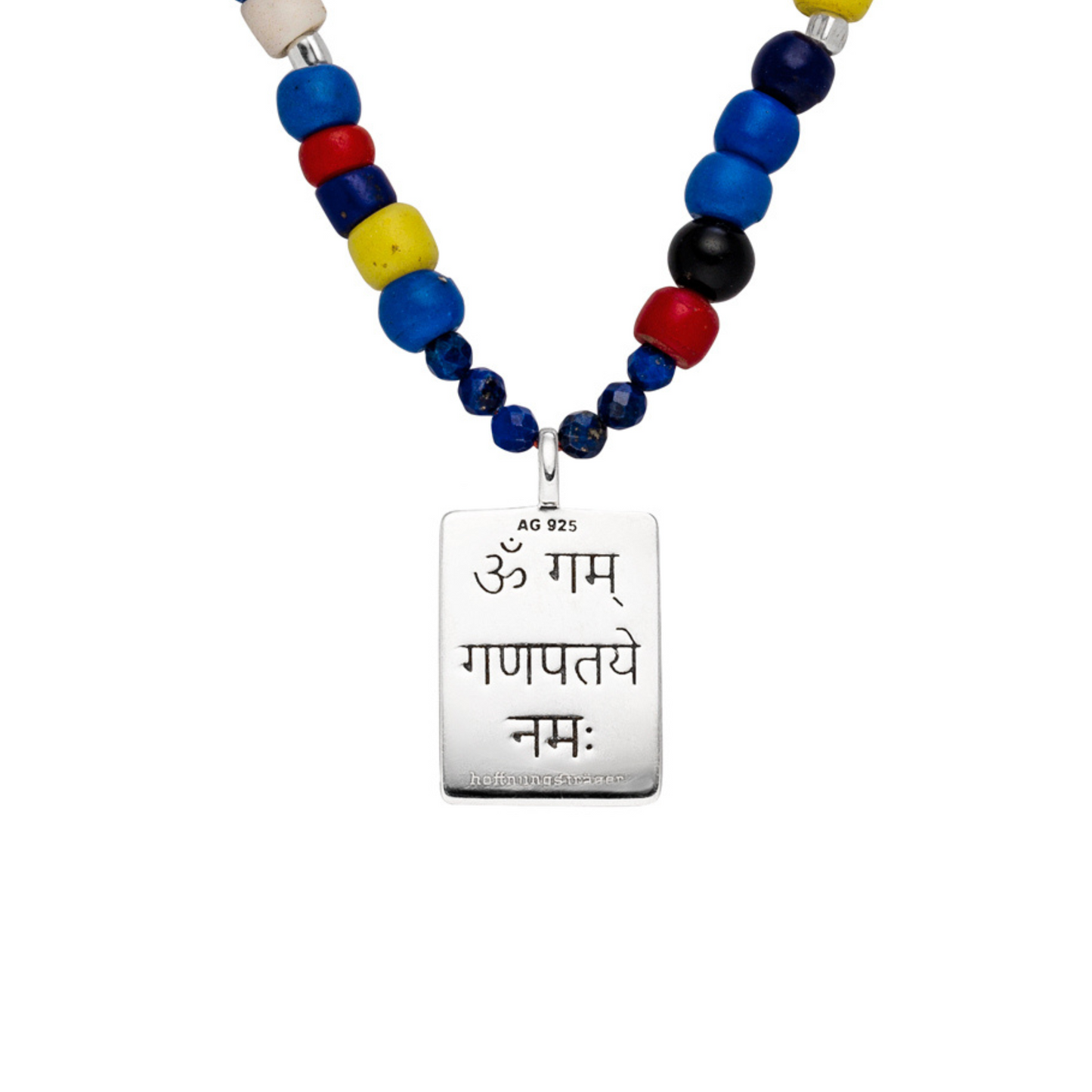 Ganesha Mantra Choker (silber)