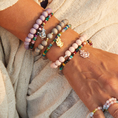 Armbänder „Happy Ganesha“ (gold)