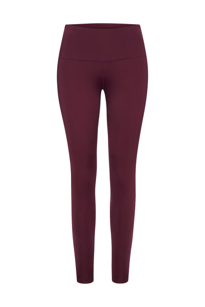High-Waist Leggings (italian plum)