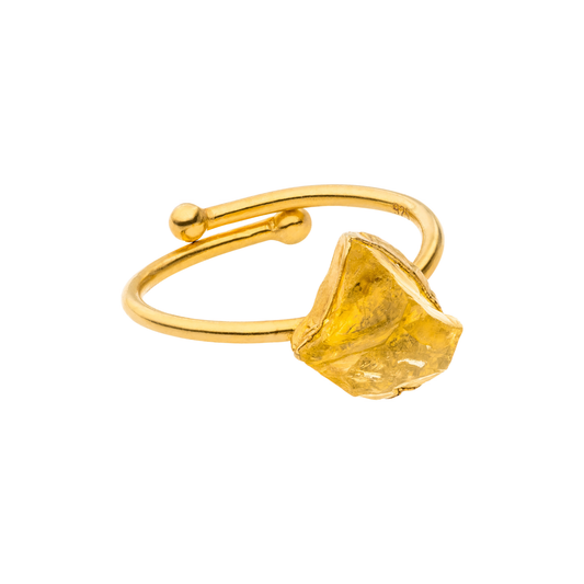 Citrin Ring „Erfolg & Wohlstand“
