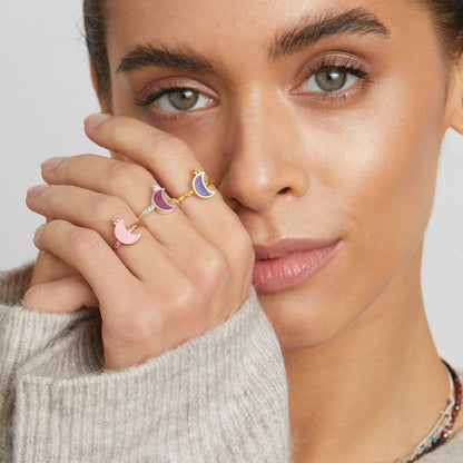 Magic Moon Ring (silber)