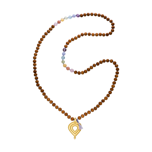Mala Kette „Open Your Heart“ (gold)