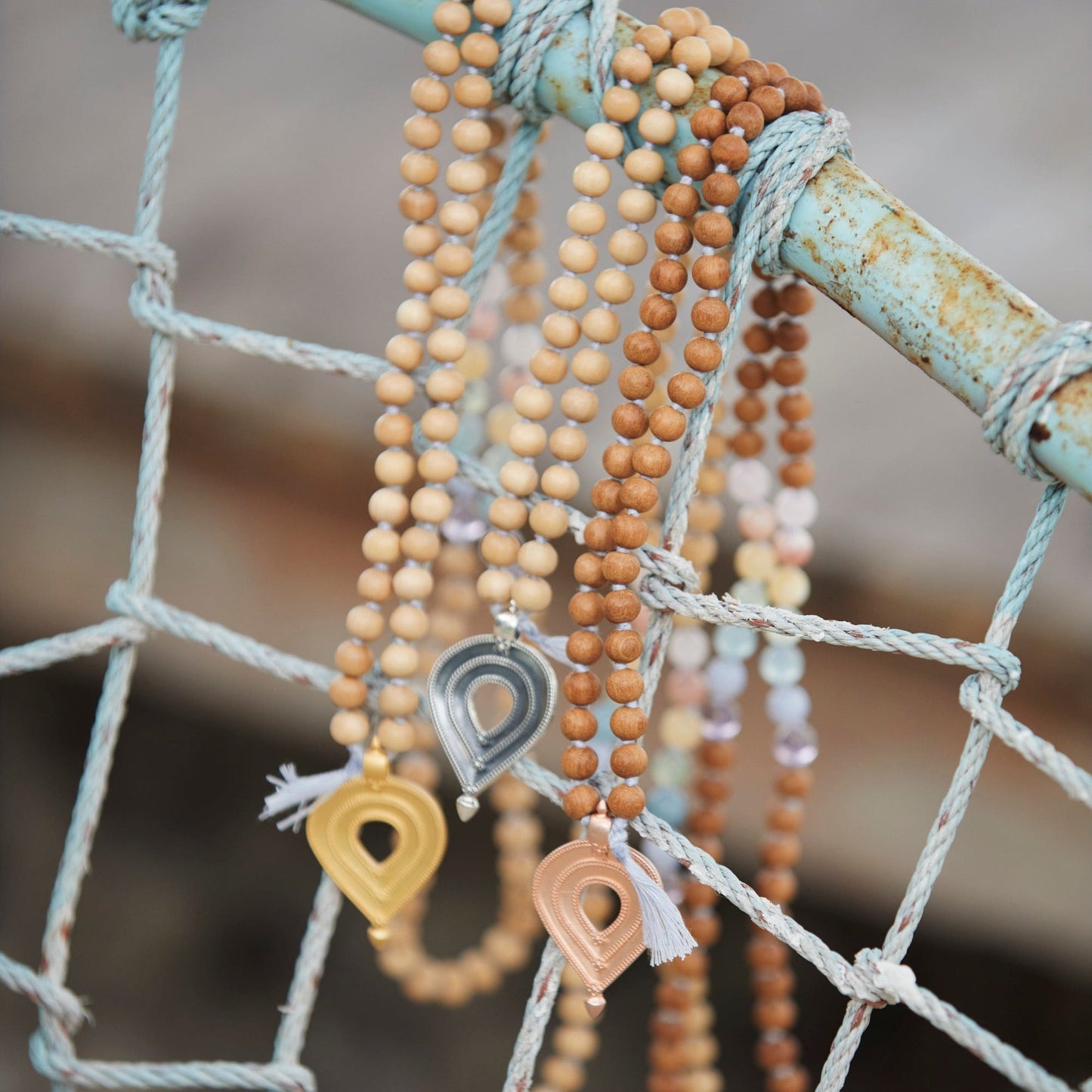 Mala Kette „Open Your Heart“ (gold)