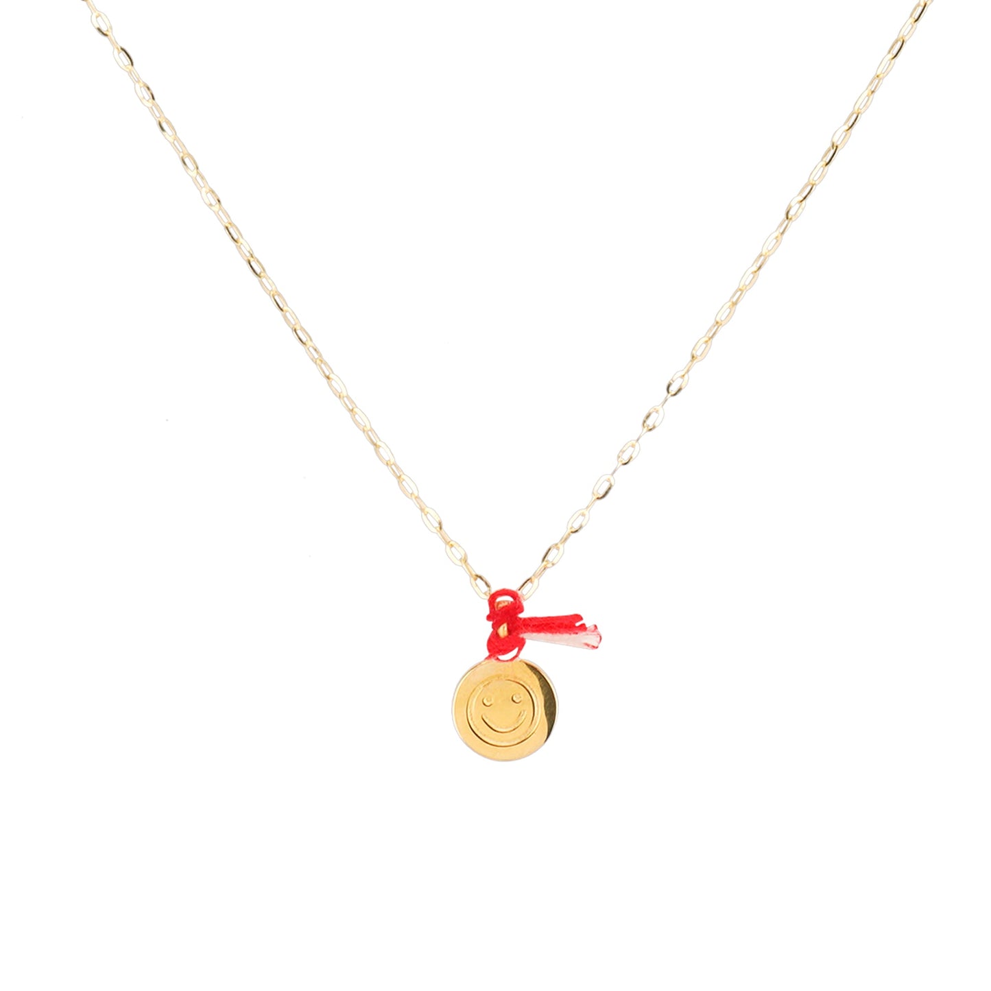 Smiley Kette - Gold