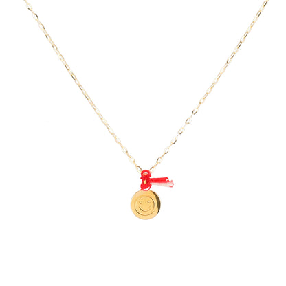 Smiley Kette - Gold
