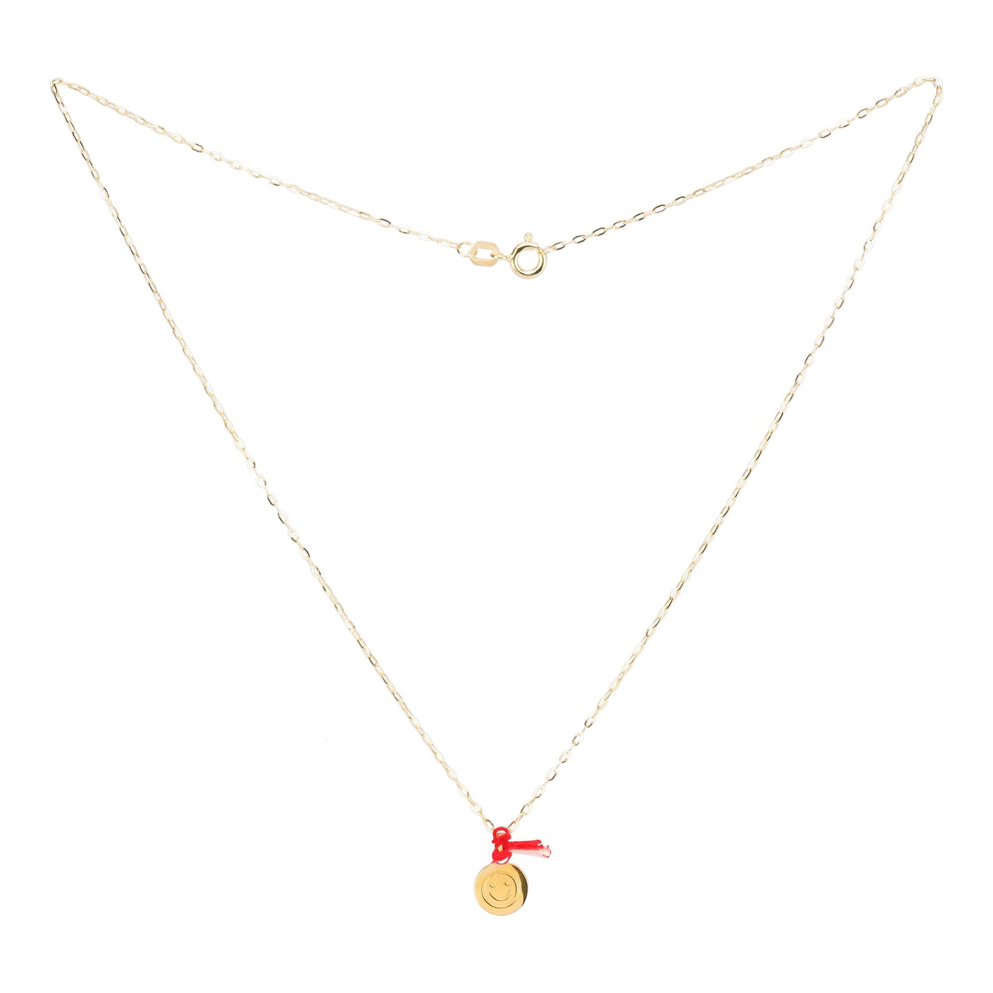 Smiley Kette - Gold