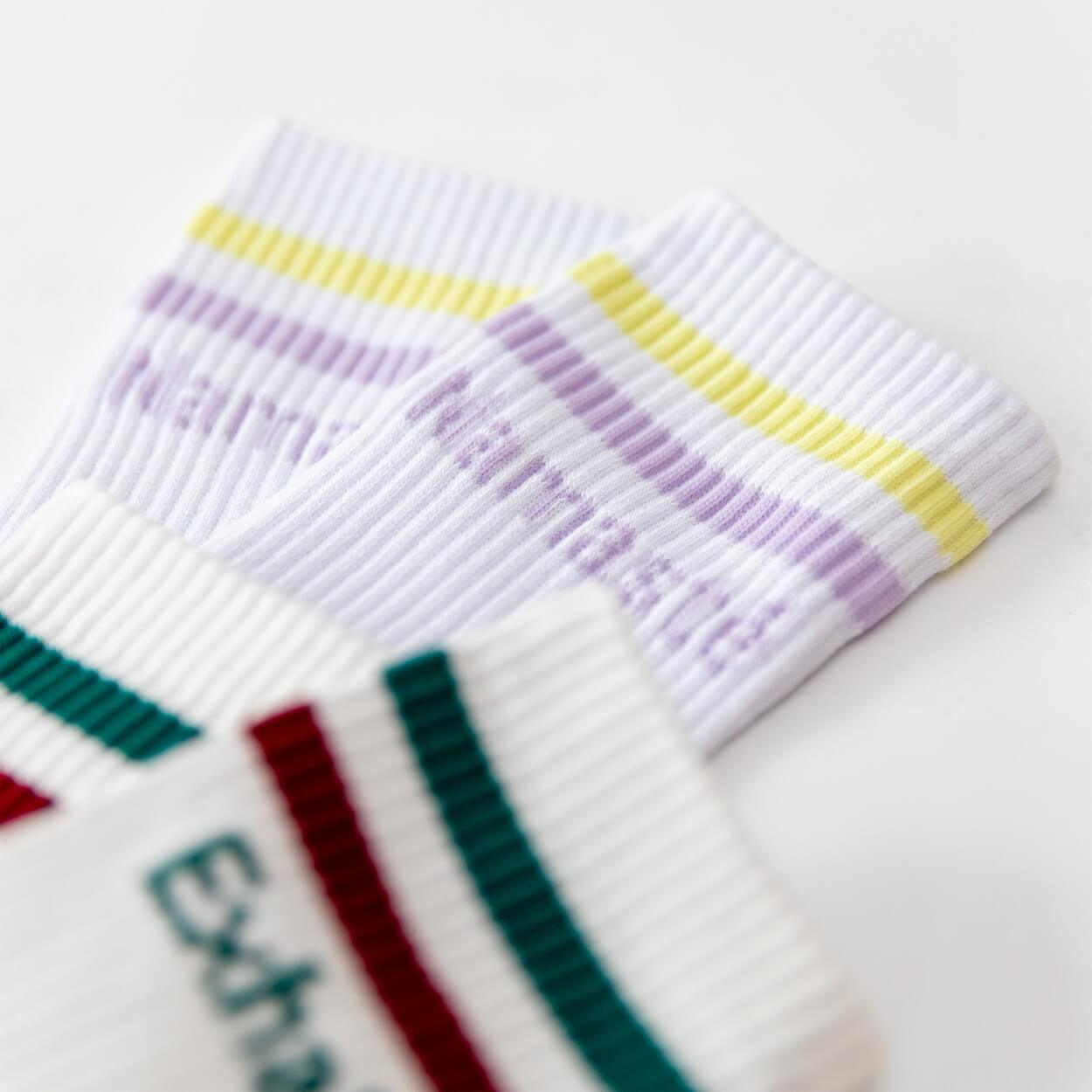 Socken mit Yoga Motiv inhale exhale namaste Bio Baumwolle