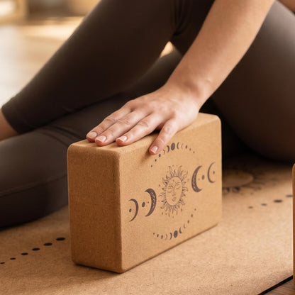 Yogablock aus Kork