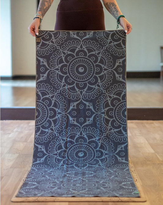 yoga handtuch rutschfest antirutsch noppen