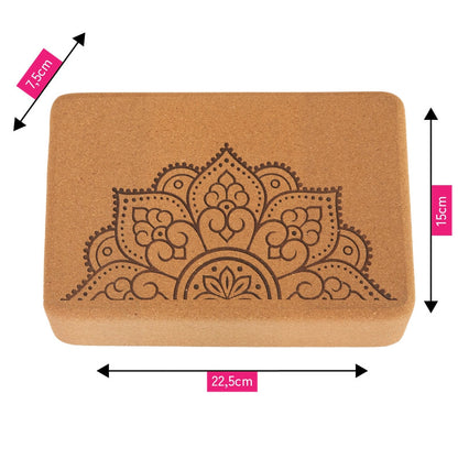 Yogablock aus Kork