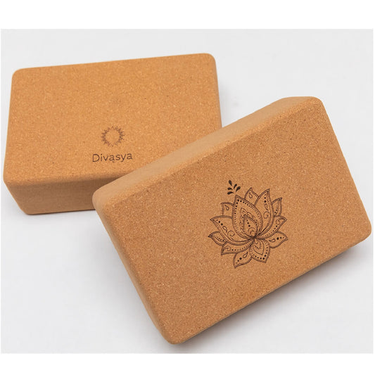 Yogablock aus Kork