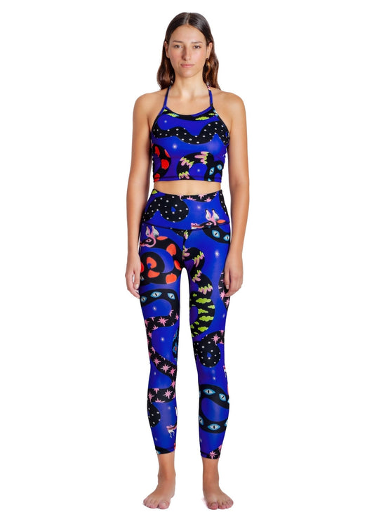 Print Crop Top - Dragon Dreams