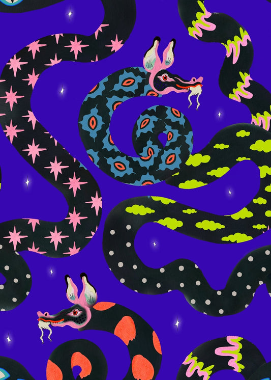Print Hose - Dragon Dreams