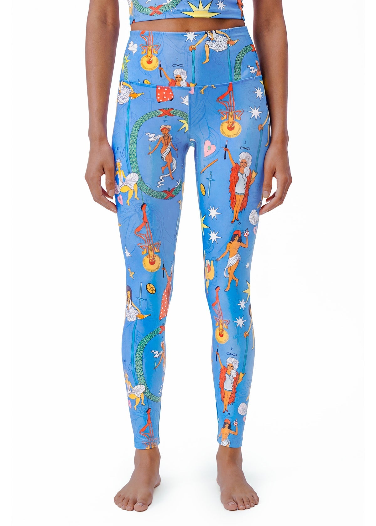 Print Leggings - Pixie's Tarot