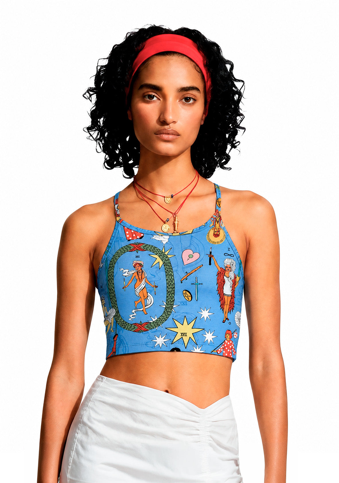 Print Crop Top - Pixie's Tarot