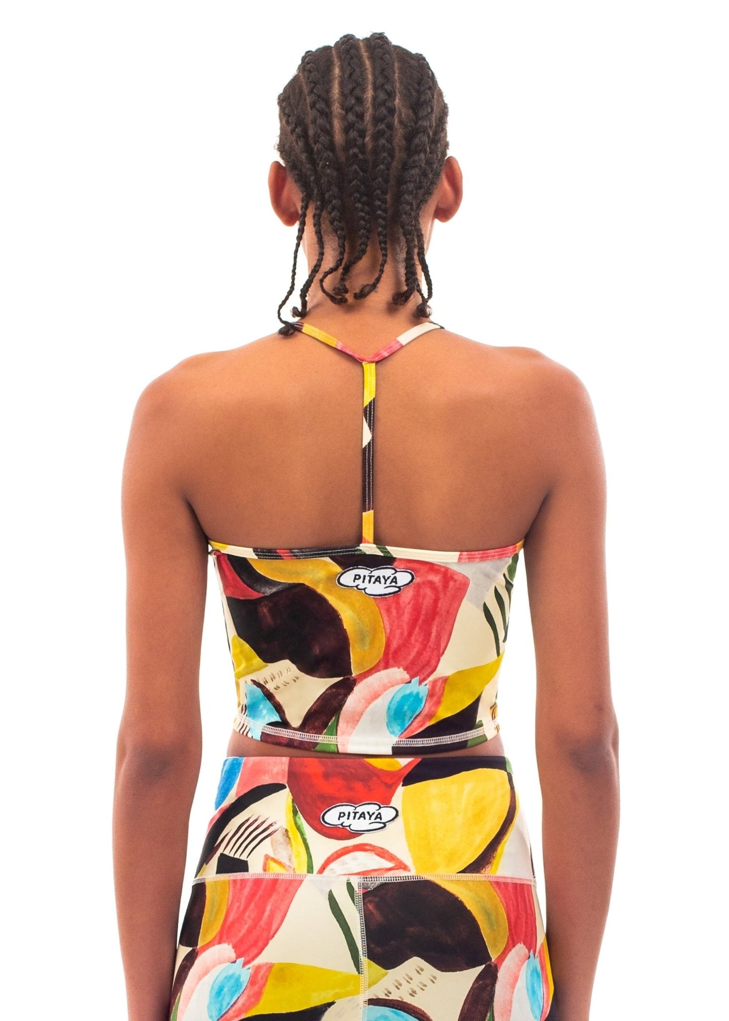 Print Crop Top (Tutti Fruti)